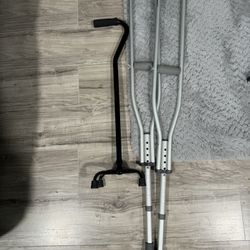 WALKING STICK AND CRUTCH FOR SALE !!