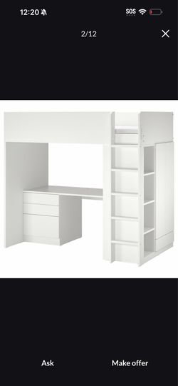 Ikea smastad loft bed