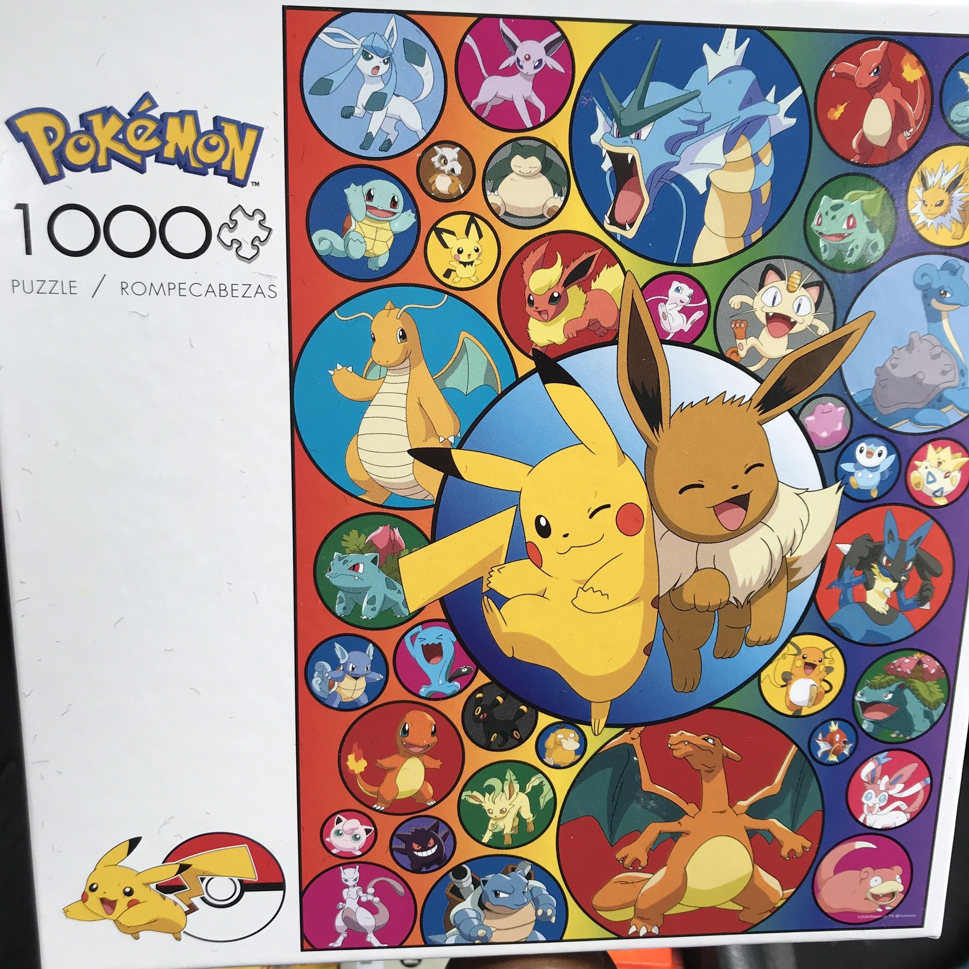 NEW!!! 1000 Piece Pokemon PIKACHU & EEVEE Puzzle