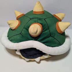 SOFT Club Mocchi Nintendo Super Mario Mega 15" Plush Green Bowser Shell Pillow
