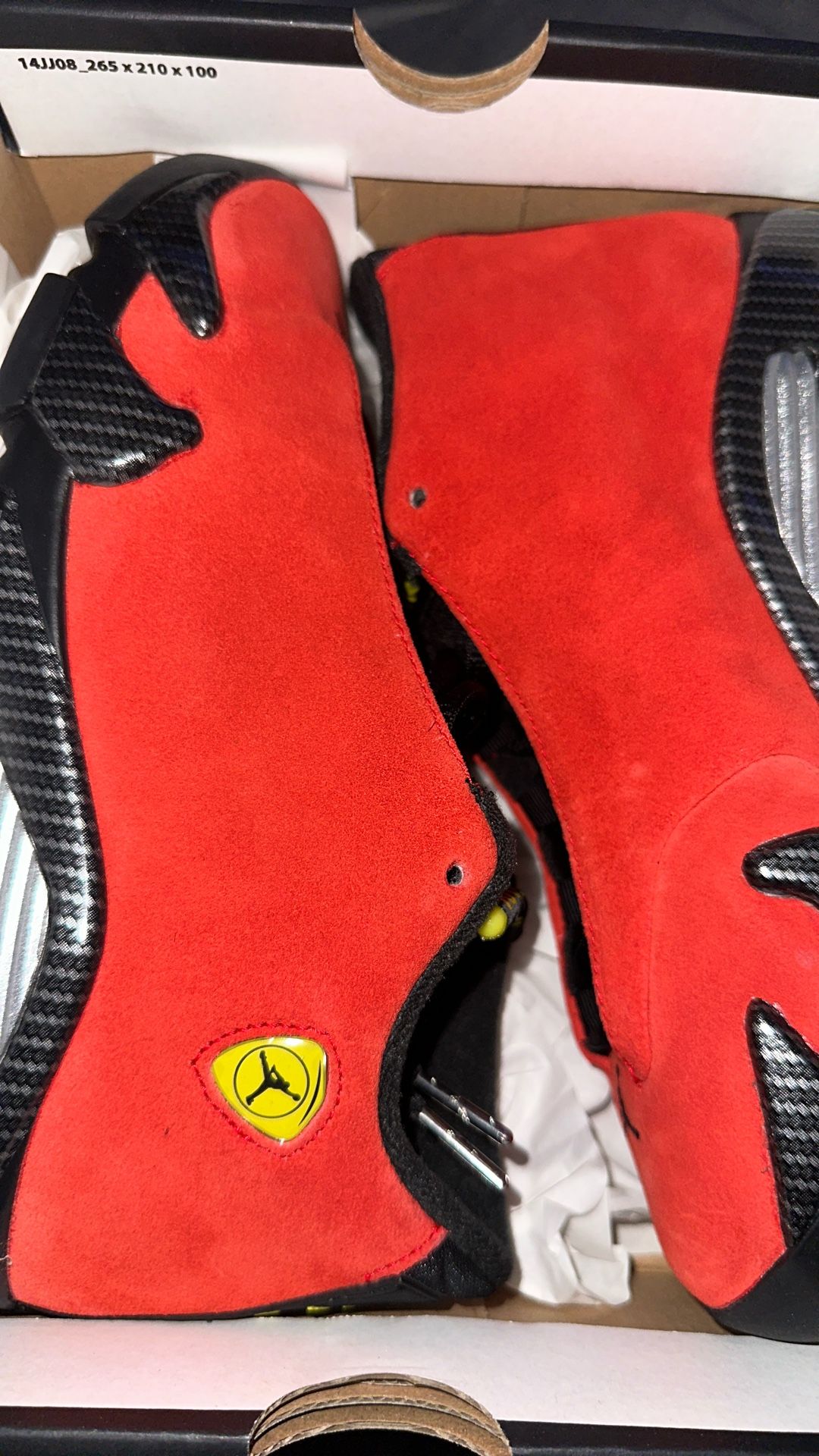 Jordan 14 Ferrari 5.5y