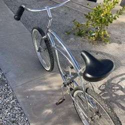 Silver Firmstrong Beach Cruiser
