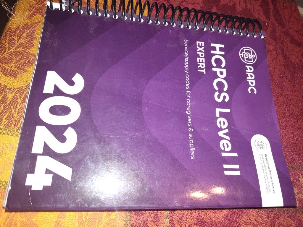 HCPCS LEVEL 2 CODE BOOK 2024