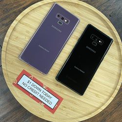 Samsung Galaxy Note 9 6.4 -PAYMENTS AVAILABLE-$1 Down Today 