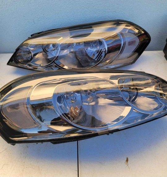 06-13 Chevrolet Impala 06-07 Monte Carlo 14-16 Impala Limited Headlights Luces Micas Calaveras Faros Faroles Focos Chevy 