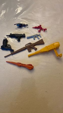 Vintage Gl Joe Original Parts   Lote  Of 8  Part 