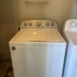 Whirlpool Washer Machine Big Tub, And Whirlpool Electric Dryer MachineVery Working Condition Nice And Clean