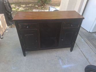 Wood Console