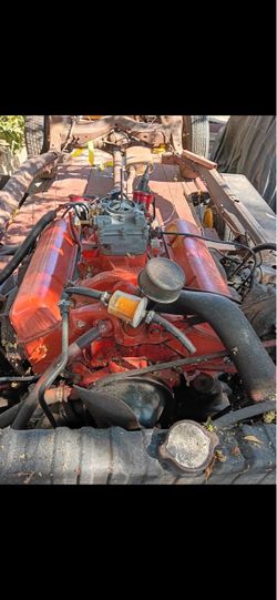 327 motor rebuilt heads Chevy