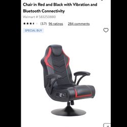 X Rocker Nemesis 2.1 Audio Pedestal Gaming Chair 