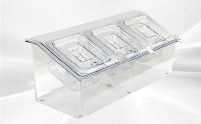 3 container 1-6 Plastic seasoning PCS16-3S