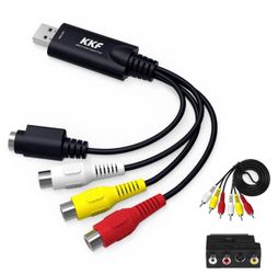 USB 2.0 Video Capture Card for Streaming – VHS to Digital Converter