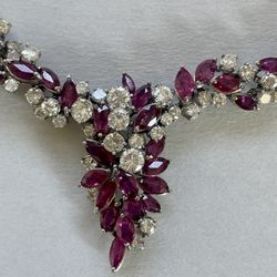 Unique Rubi and Diamond Set