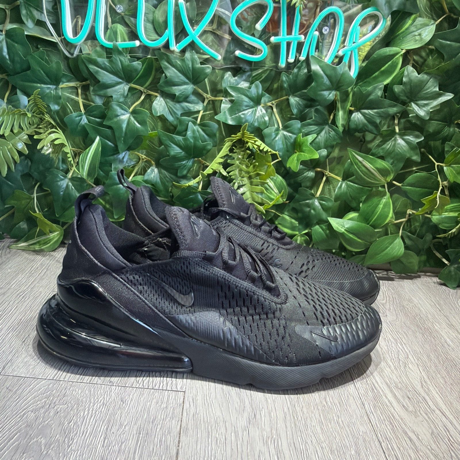 Nike Mens Air Max 270 Athletic Training Shoes AH8050 005 Black Size 12