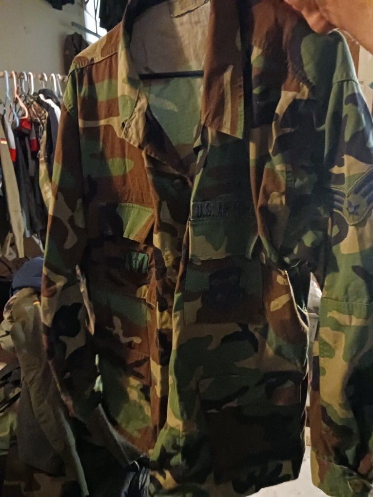 X Large US Military Camouflage Top