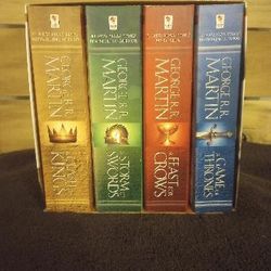 Game Of Thrones Original Series Four Book Collection