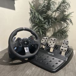 Logitech G920 FFB Steering Wheel and Pedals (F1 Wheel Mod included)