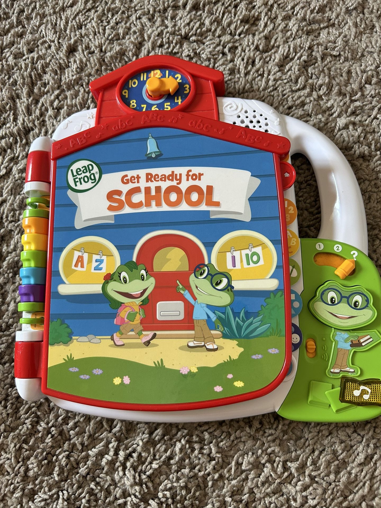 LeapFrog Tad's Get Ready for School Book, Book with Music
