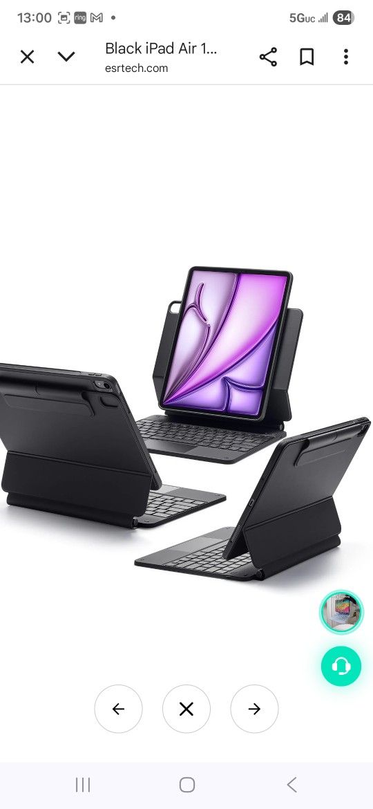 Esr Magnetic Keyboard For Ipad Air 13"