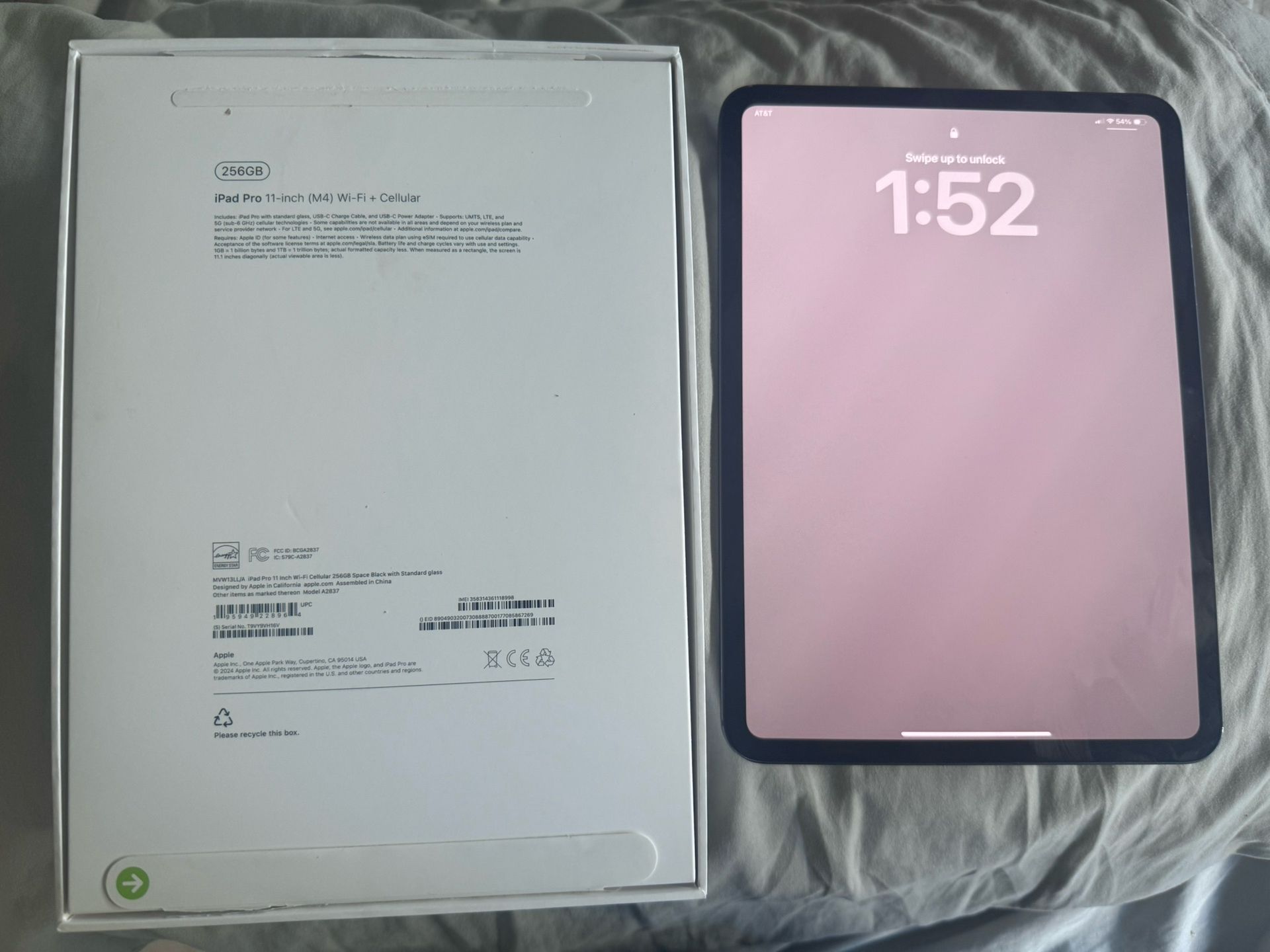 iPad Pro WiFi+Cellular 256 Gb AT&T