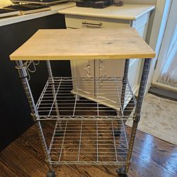 3 Tier Wheeled Kitchen Cart