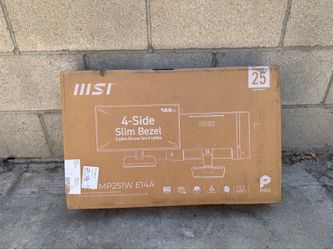 MSI Pro Monitor 144Hz - White