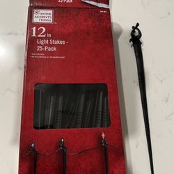 12” Holiday Light ((STAKES)) 25pk