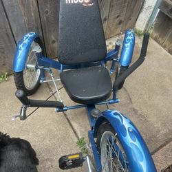 Adjustable Recumbent Bike (tricycle) Mobo Triton