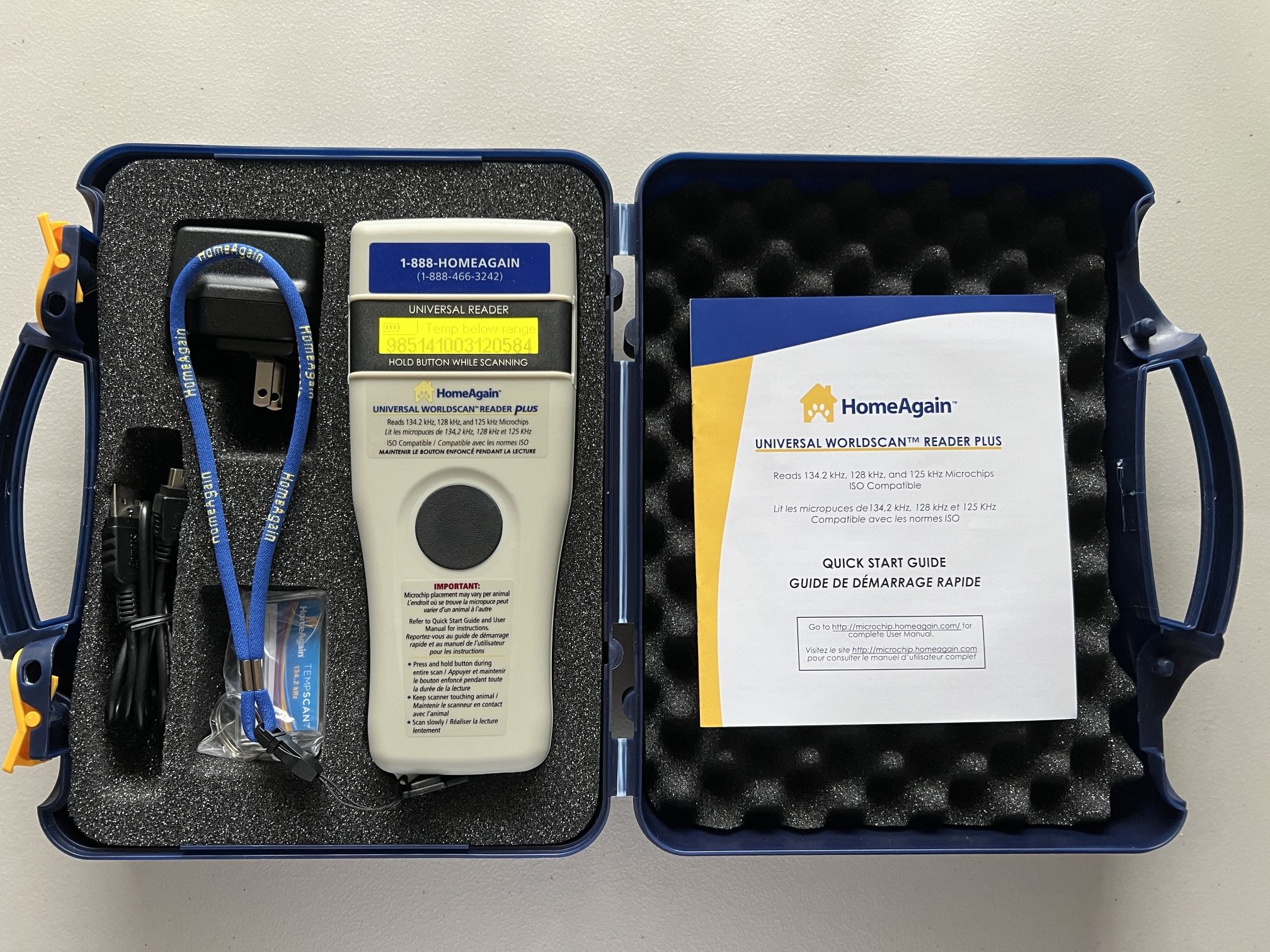 Universal Worldscan Reader Universal Microchip Universal Microchip