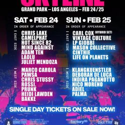 Sunday skyline Festival Ticket
