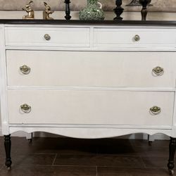 Gorgeous Antique Four Drawer  Dresser