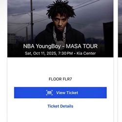 NBA Youngboy Tickets 