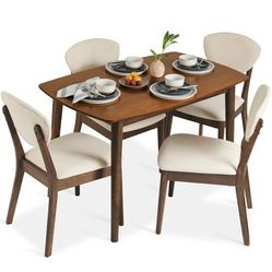  4 Chairs, Padded Seat & Back ***?No Table***