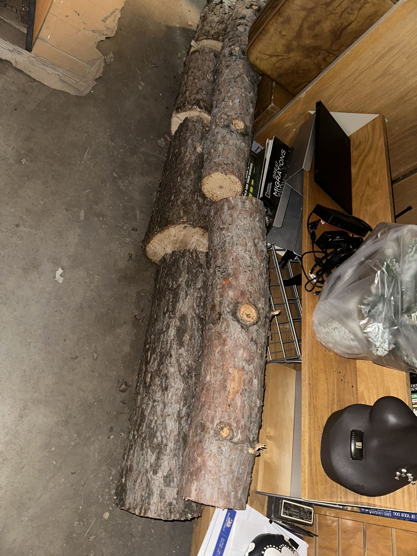 Lumber Logs Wood Pine