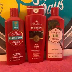 2-2in 1 Shampooo & Conditioner 1-body Wash 16oz All For $15