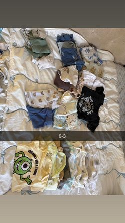 0-3 month baby clothes