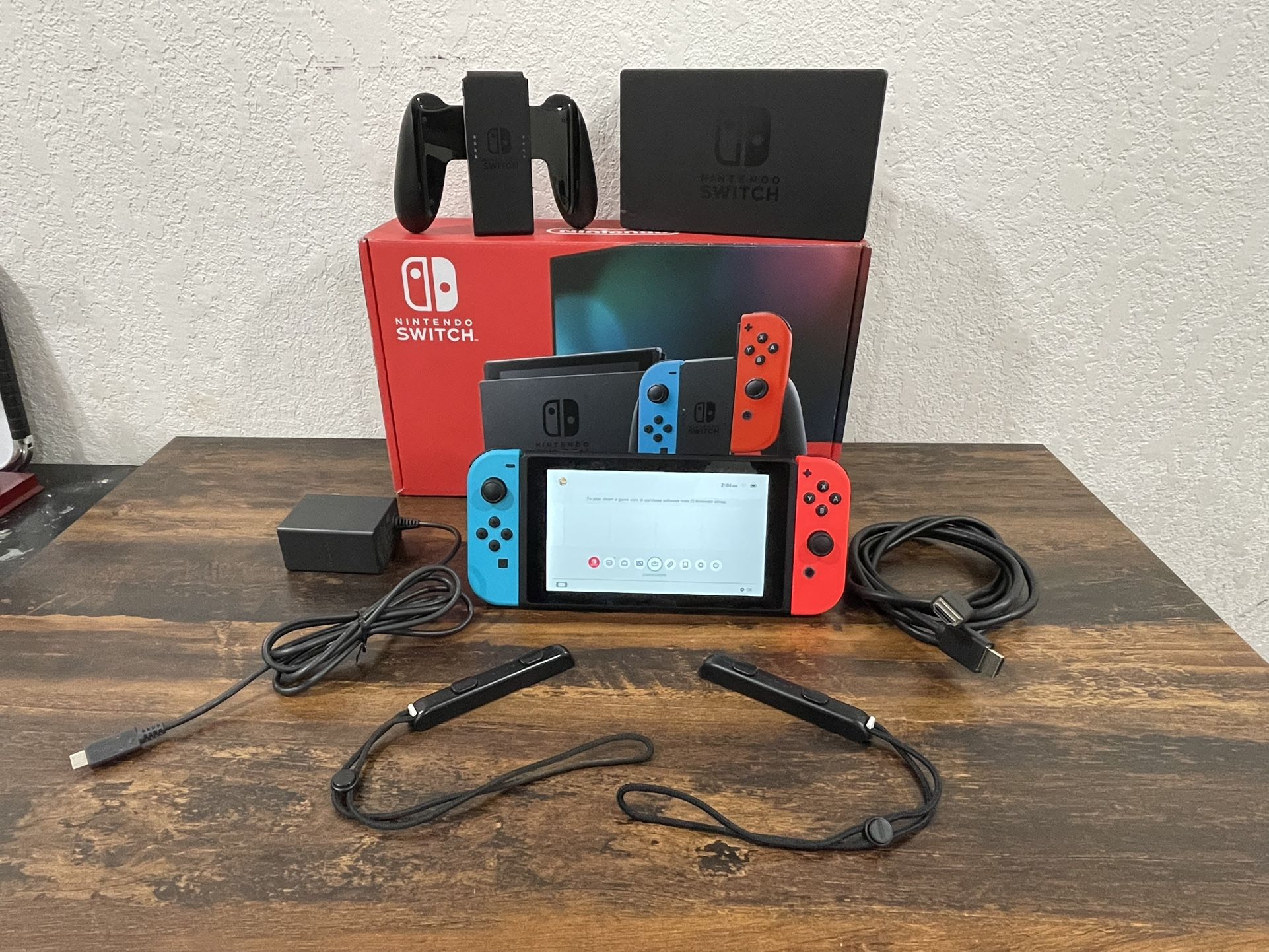 Nintendo Switch V.2 Neon