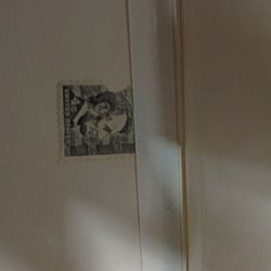 Old Abraham Lincoln Postage Stamp 