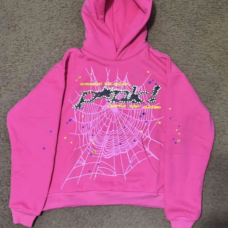 Pink Spider Hoodie