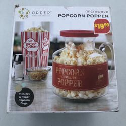 NWT TASTY MICROWAVE POPCORN POPPER for Sale in St. Louis, MO - OfferUp