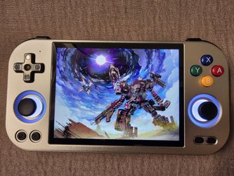 Anbernic RG477M - Silver 8gb ram 128gb - All Aluminum Android handheld + EXTRAS