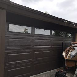 Brown Garage Doors 16x7