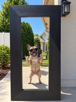 Full Length Wooden Mirror
