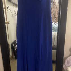 Royal Blue Long Dress