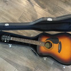 Fender Acoustic Guitar With Case