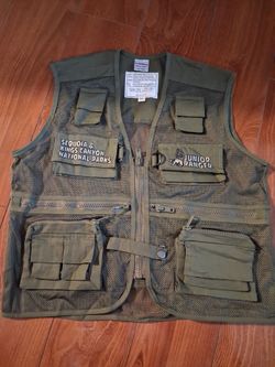 Boys size XL 8-10 tactical junior ranger vest