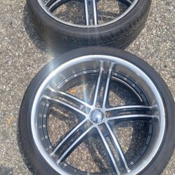 20"Rims And Tires 5 Lugs 