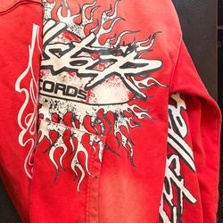 Small HellStar Hoodie Red