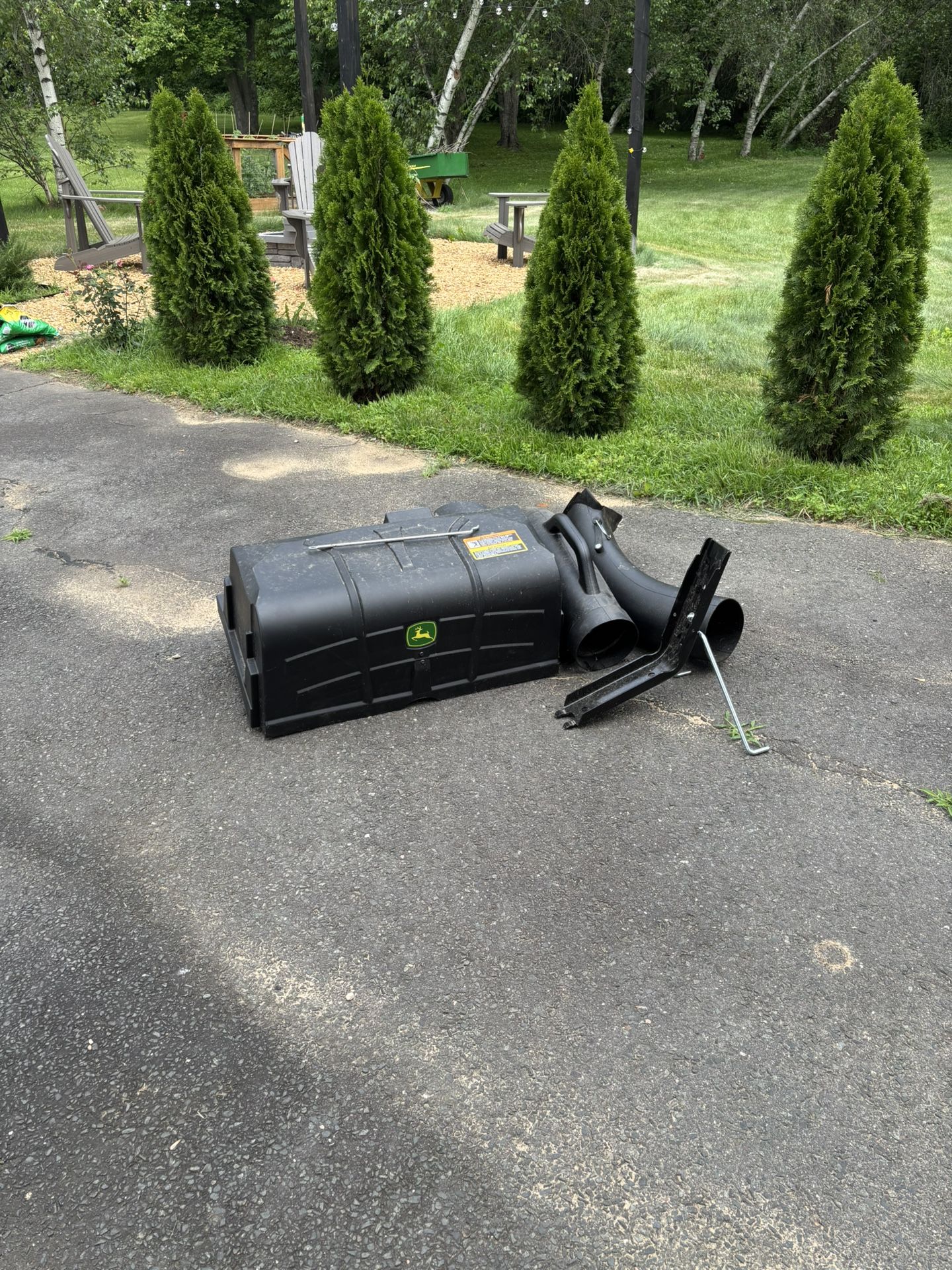 John Deere Double Bagging System