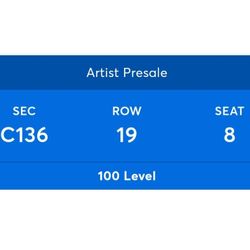 Morgan Wallen Concert AUG. 2nd, 2 Tickets